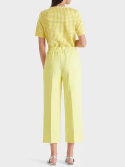 Marc Cain Hosen-HOSE WASHINGTON MIT WEITEM BEIN pale lemon