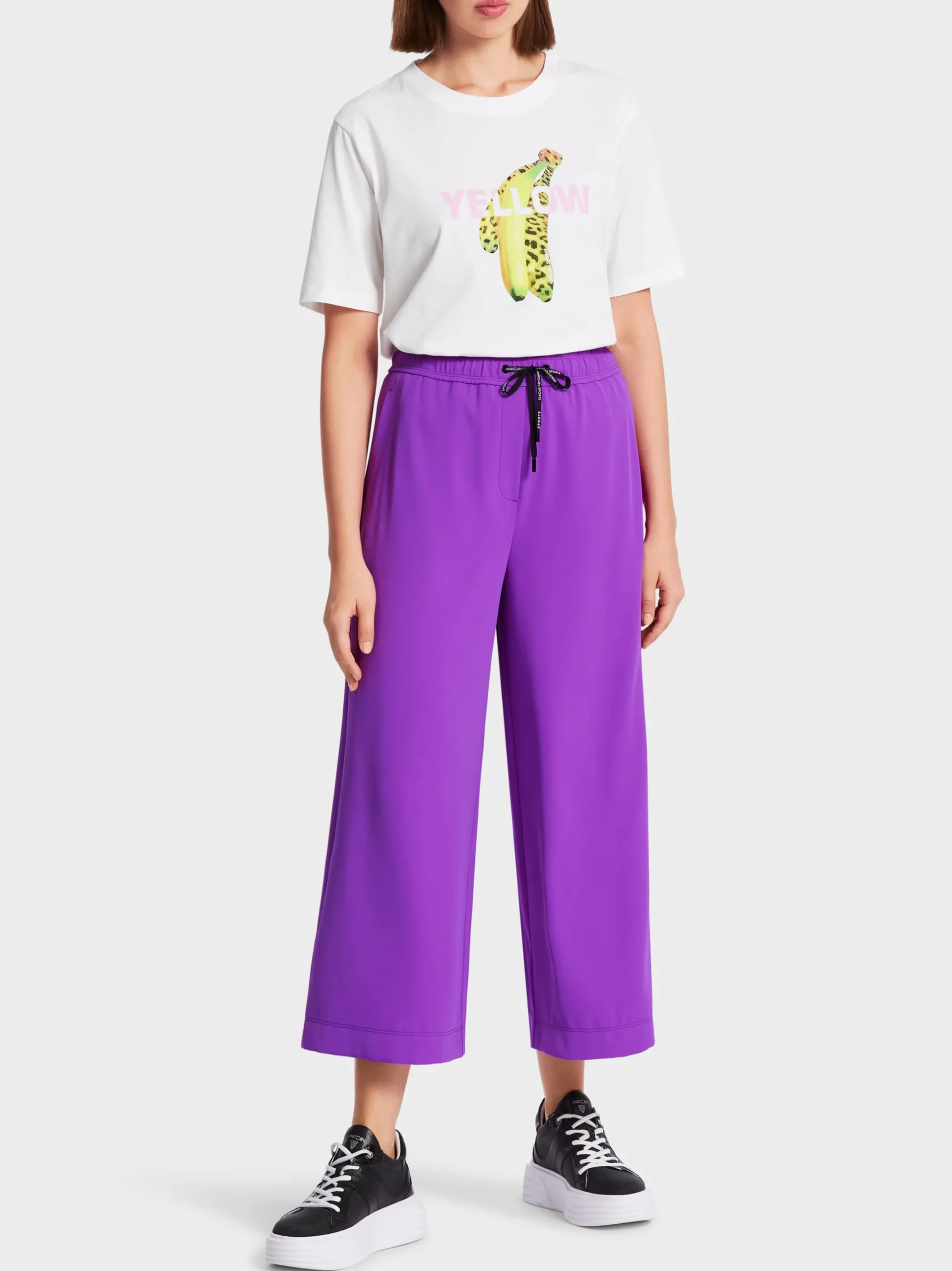 Marc Cain Hosen-HOSE WILLMAR IN 3/4-LÄNGE bright malve