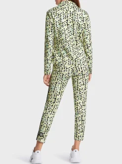 Marc Cain Blazer|Hosenanzüge-70IES BLAZER MIT GRAFISCHEM ALLOVERPRINT soft sage