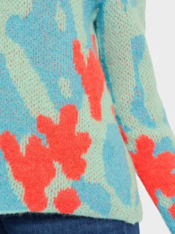 Marc Cain Pullover & Sweatshirts-IN DEUTSCHLAND GESTRICKTER PULLOVER soft malachite