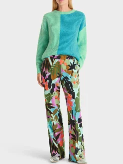 Marc Cain Pullover & Sweatshirts|Strick-IN DEUTSCHLAND GESTRICKTER PULLOVER soft malachite