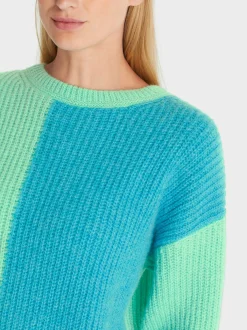 Marc Cain Pullover & Sweatshirts|Strick-IN DEUTSCHLAND GESTRICKTER PULLOVER soft malachite
