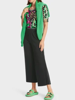 Marc Cain Hosen|Strick-IN DEUTSCHLAND GESTRICKTE HOSE WAIROA black