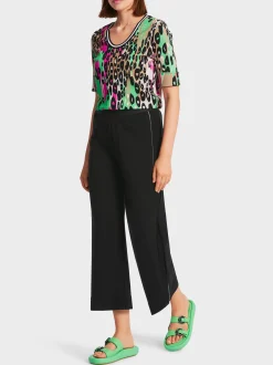 Marc Cain Hosen|Strick-IN DEUTSCHLAND GESTRICKTE HOSE WAIROA black