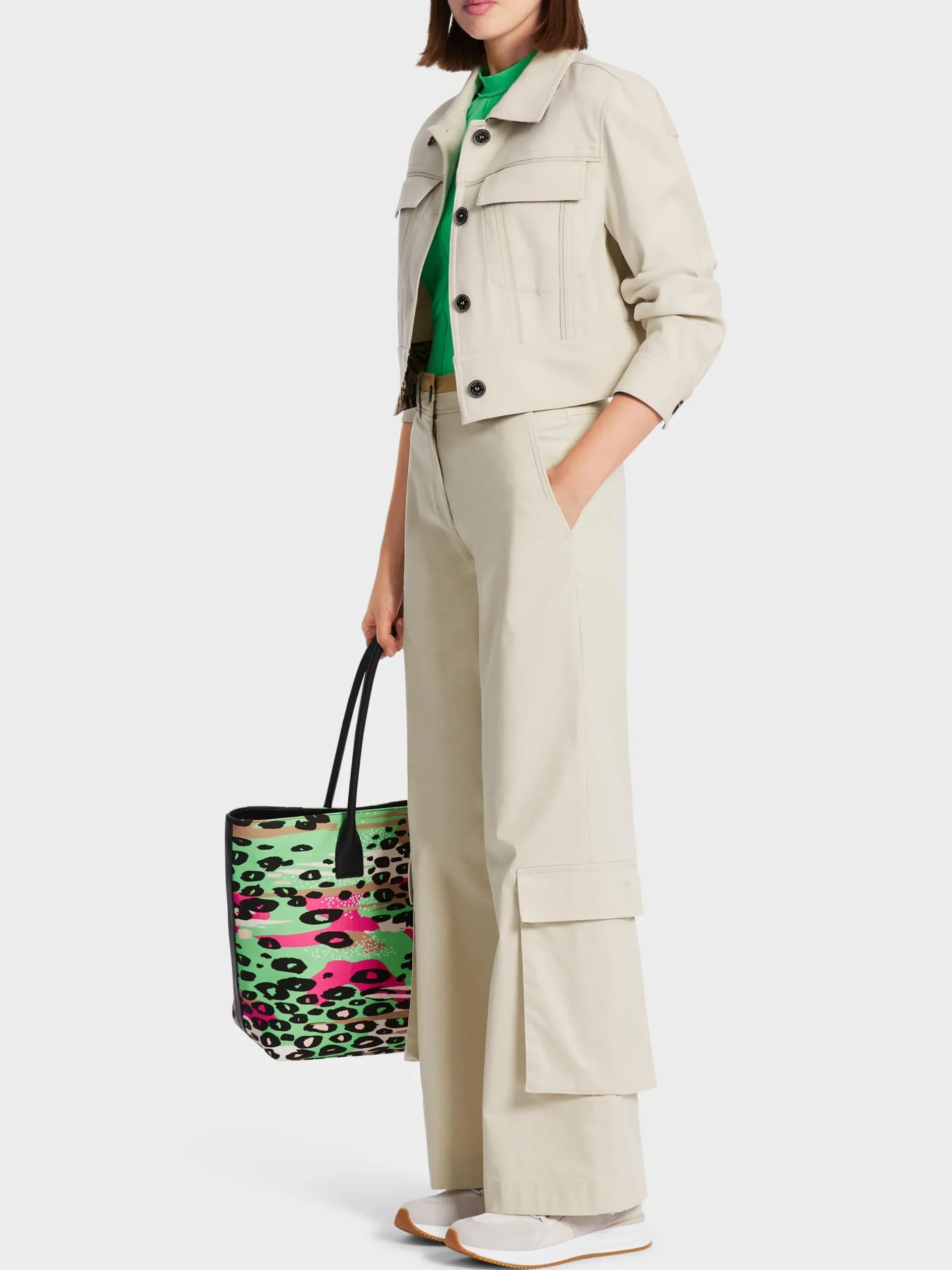 Marc Cain Jacken-JACKE MIT RÜCKENMOTIV soft moon rock