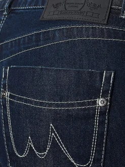 Marc Cain Jeans-JEANS MIT HELLEN NÄHTEN dark blue denim