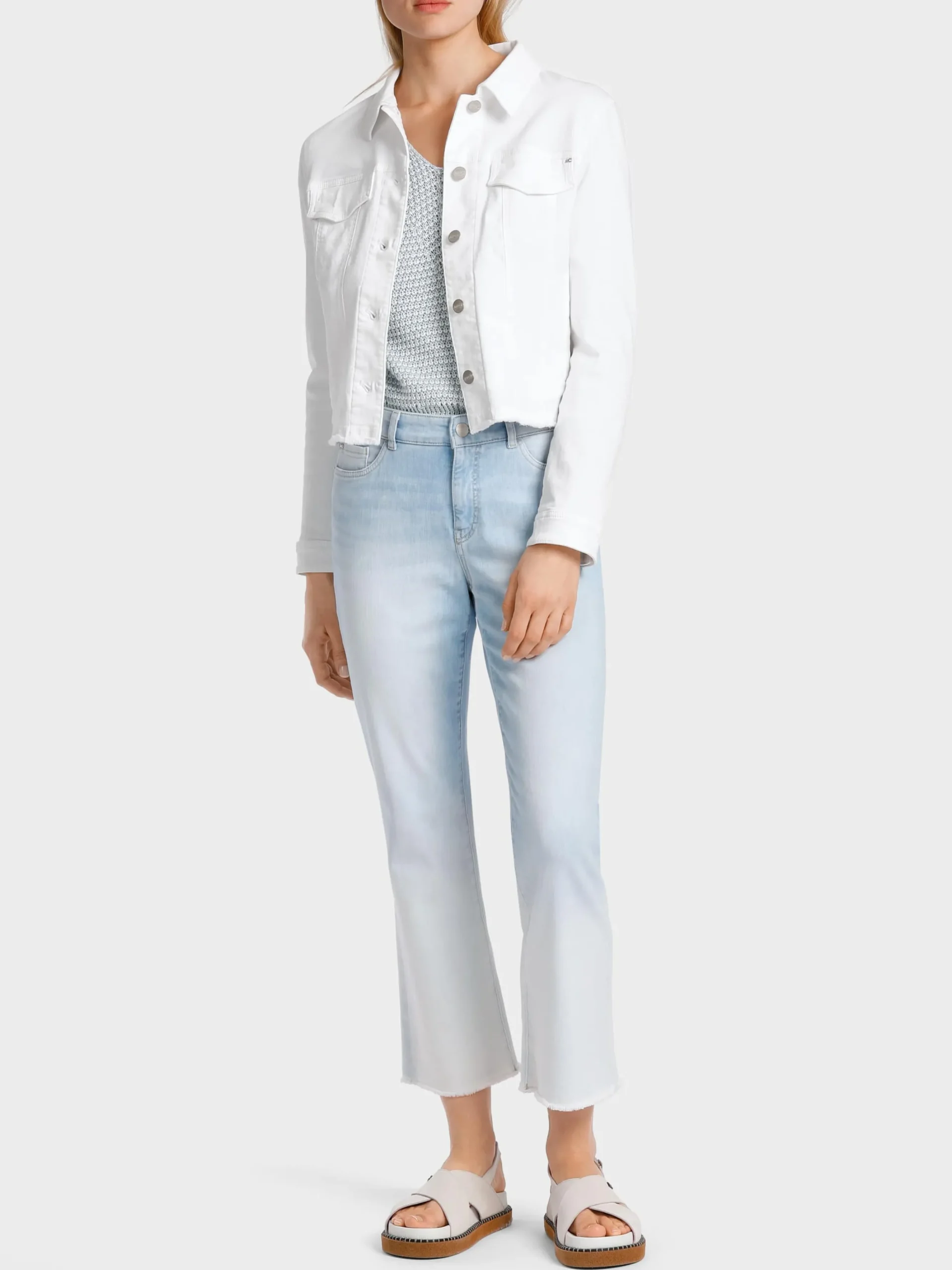 Marc Cain Jeans-JEANS “RETHINK TOGETHER” – MODELL FORLI light denim