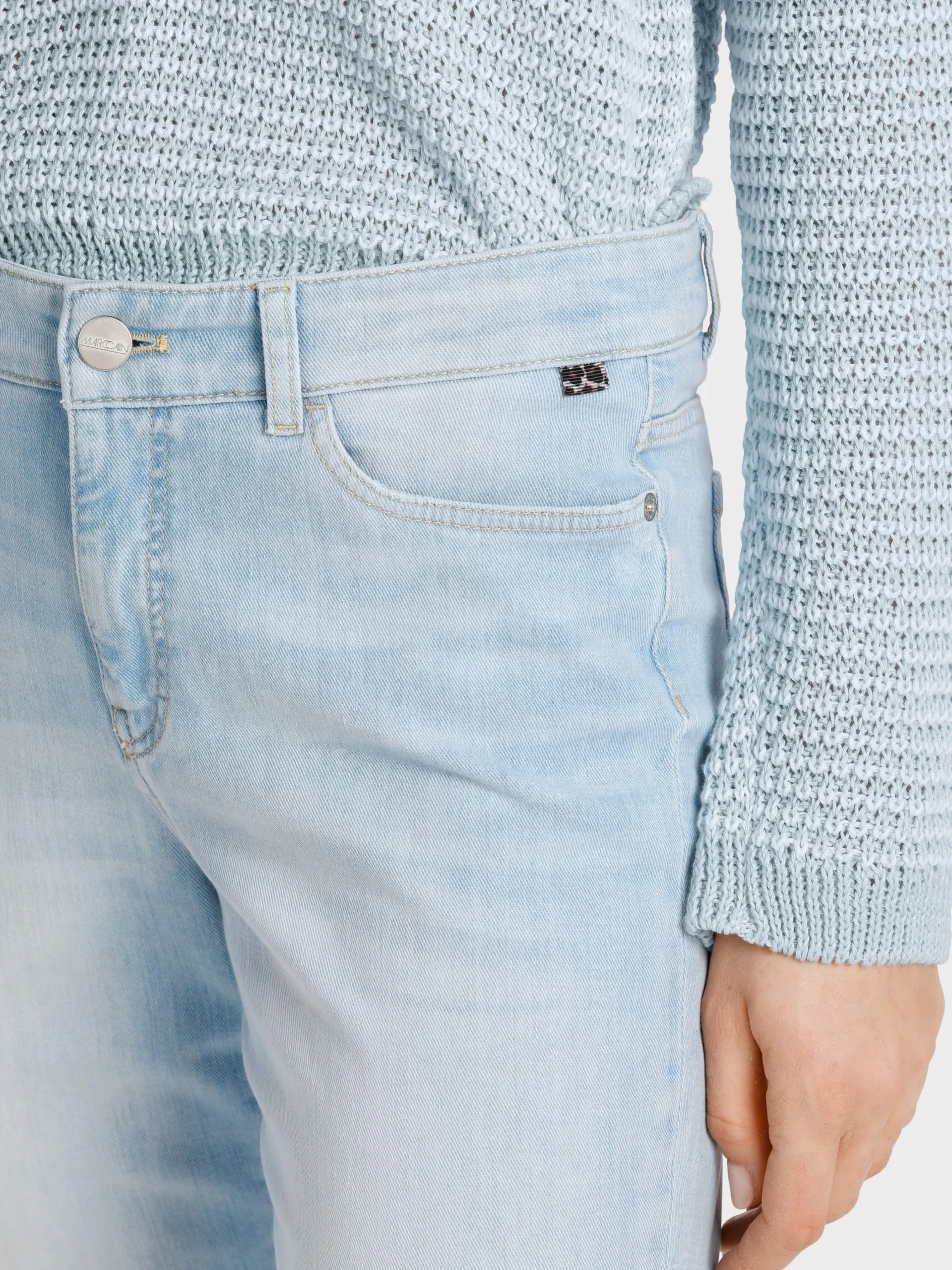 Marc Cain Jeans-JEANS “RETHINK TOGETHER” – MODELL FORLI light denim