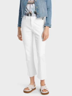 Marc Cain Jeans-JEANS “RETHINK TOGETHER” – MODELL FORLI white