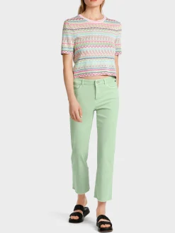 Marc Cain Jeans-JEANS “RETHINK TOGETHER” – MODELL FORLI soft pistachio