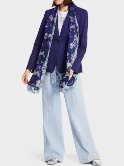 Marc Cain Blazer|Hosenanzüge-KLASSICHER BLAZER deep violet