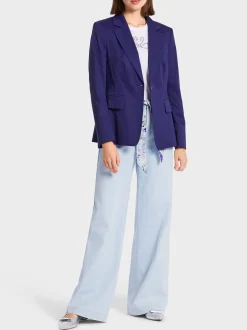 Marc Cain Blazer|Hosenanzüge-KLASSICHER BLAZER deep violet