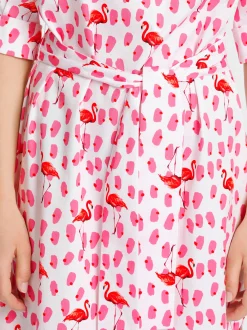 Marc Cain Kleider-KLEID MIT CARMENAUSSCHNITT lip gloss