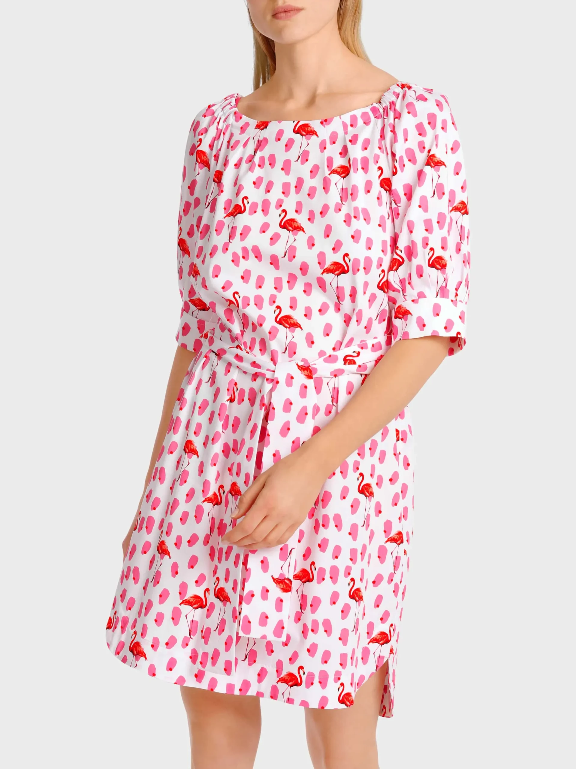 Marc Cain Kleider-KLEID MIT CARMENAUSSCHNITT lip gloss