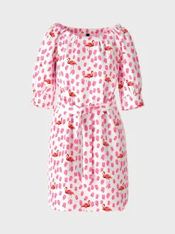 Marc Cain Kleider-KLEID MIT CARMENAUSSCHNITT lip gloss