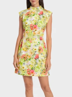 Marc Cain Kleider-KLEID MIT PRINT pale lemon