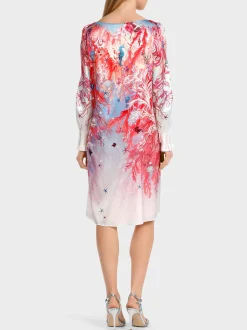 Marc Cain Kleider-KLEID MIT UNTERWASSERDESSIN soft seashell