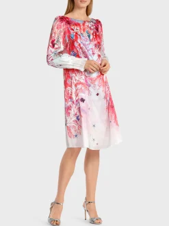 Marc Cain Kleider-KLEID MIT UNTERWASSERDESSIN soft seashell