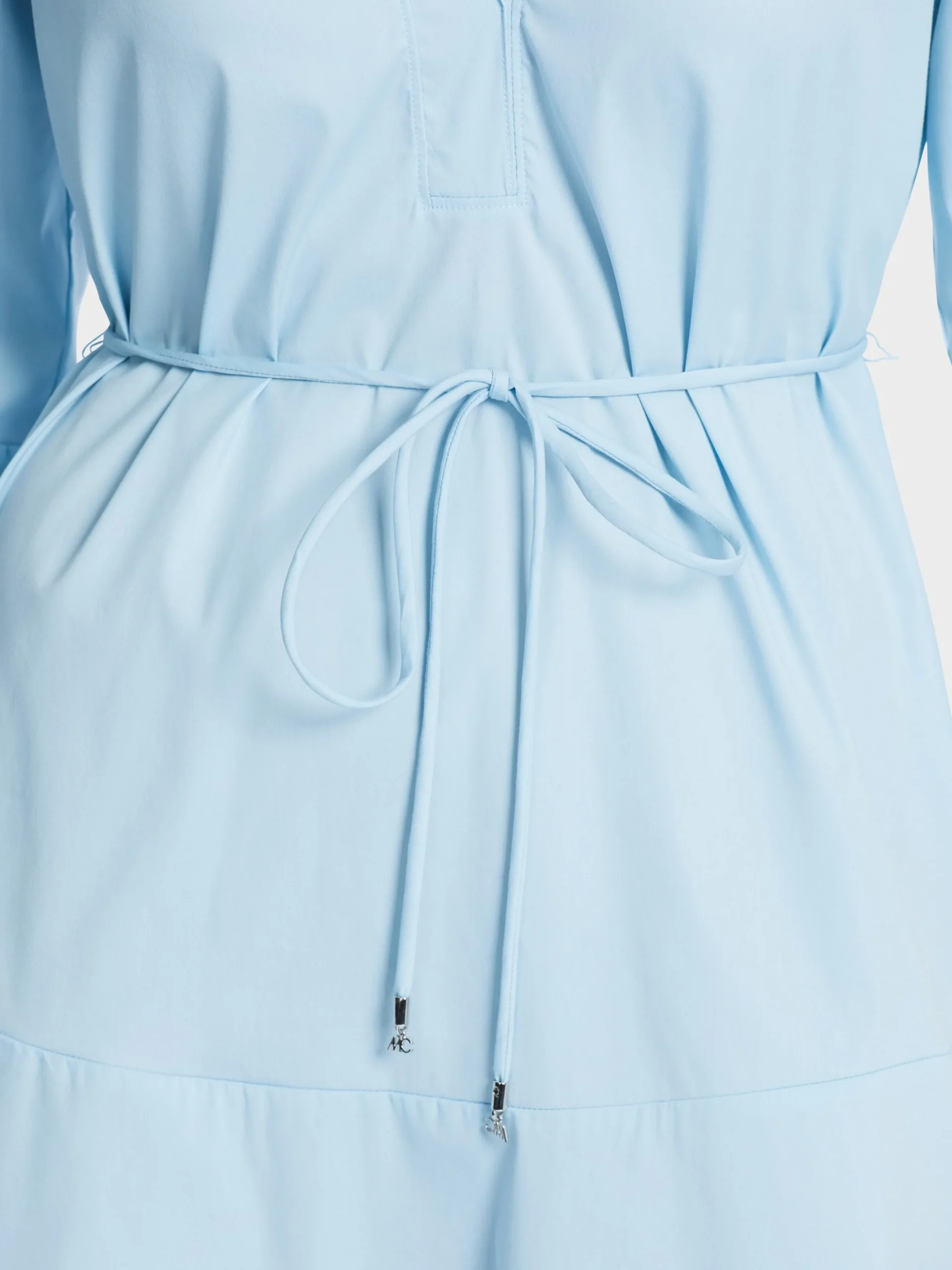 Marc Cain Kleider-KLEID MIT VOLANTÄRMEL soft summer sky