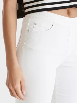 Marc Cain Hosen-KNÖCHELLANGE BLEISTIFTHOSE SIENA white