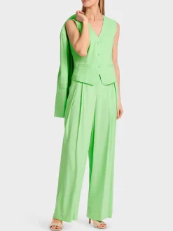 Marc Cain Hosenanzüge|Jacken-KÖRPERNAHE WESTE light apple green