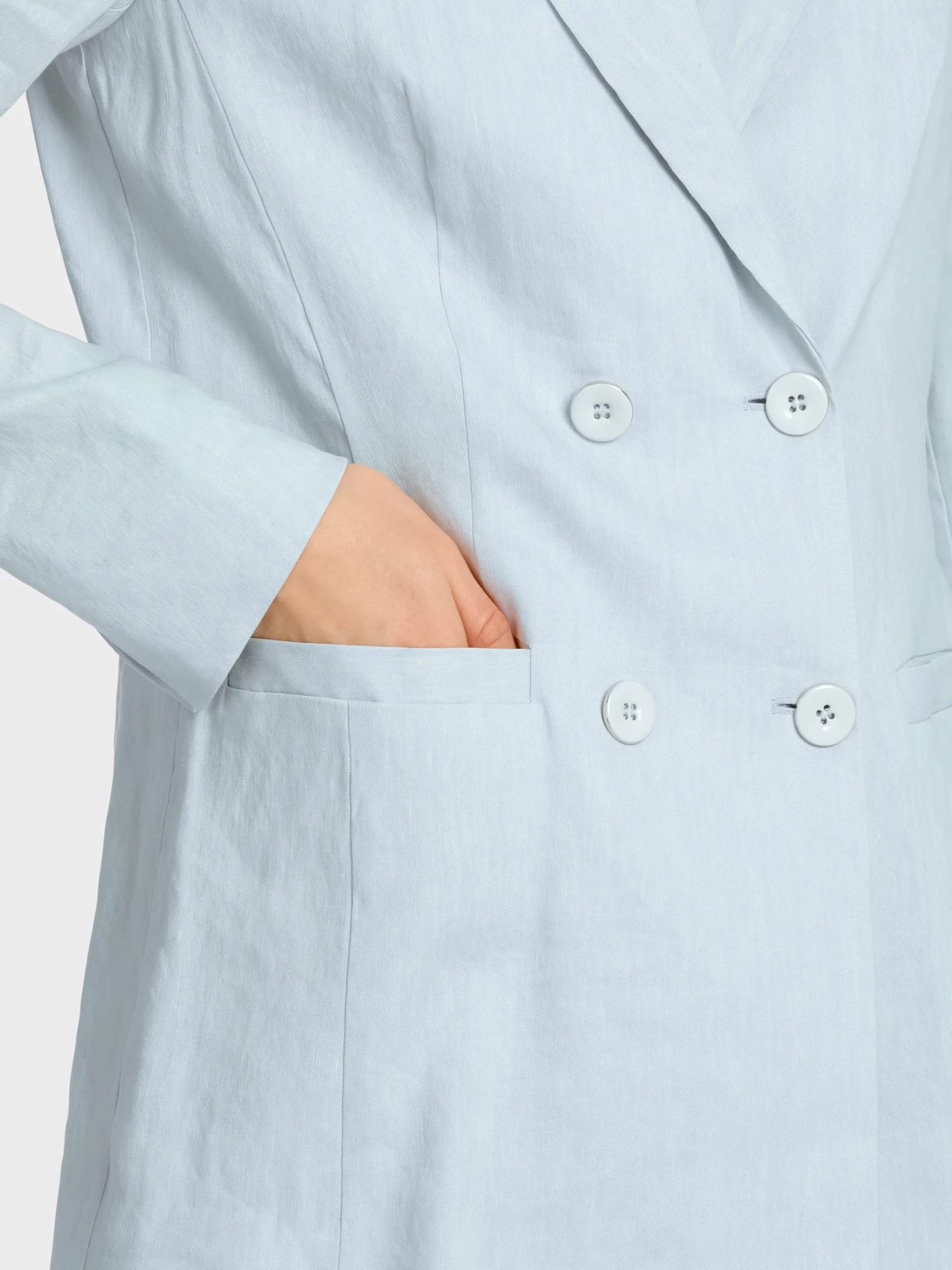 Marc Cain Blazer-KÖRPERNAHER BLAZER smoky ice new