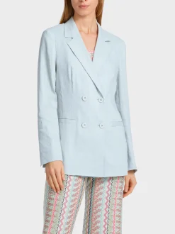 Marc Cain Blazer-KÖRPERNAHER BLAZER smoky ice new