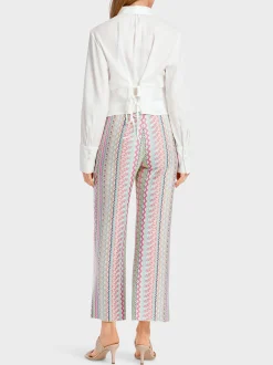 Marc Cain Blusen & Tuniken-KURZE BLUSE IM 30IES-VINTAGE-STYLE off-white
