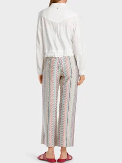 Marc Cain Jacken-KURZE JACKE MIT TAILORING-DETAILS off-white