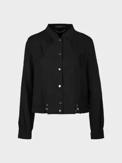 Marc Cain Jacken-KURZE JACKE MIT TAILORING-DETAILS black