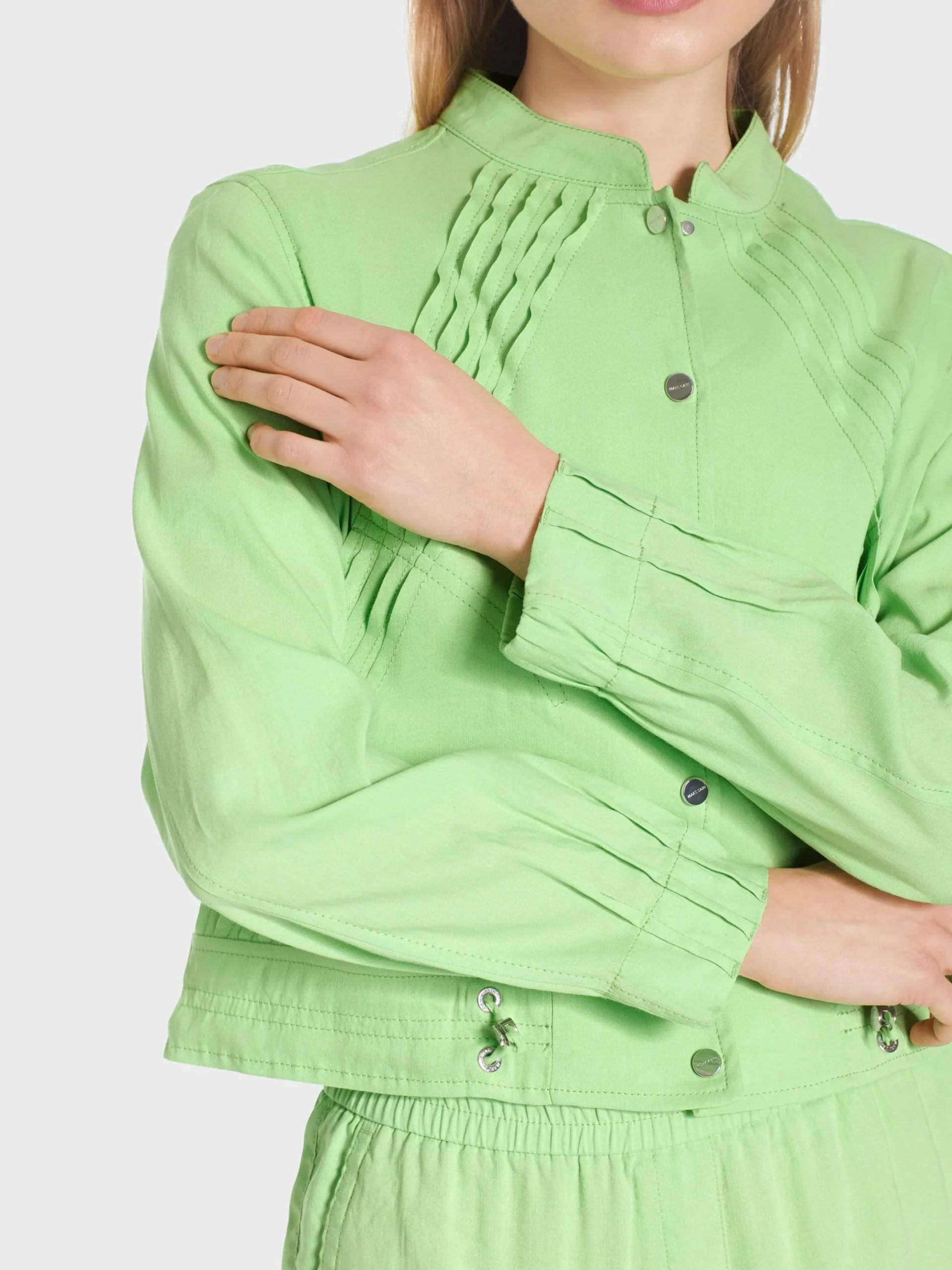 Marc Cain Jacken-KURZE JACKE MIT TAILORING-DETAILS light apple green