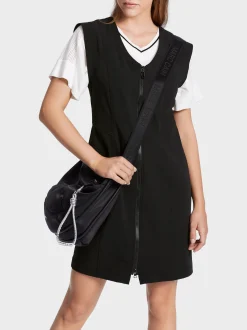 Marc Cain Kleider-KURZES KLEID AUS STRETCH black