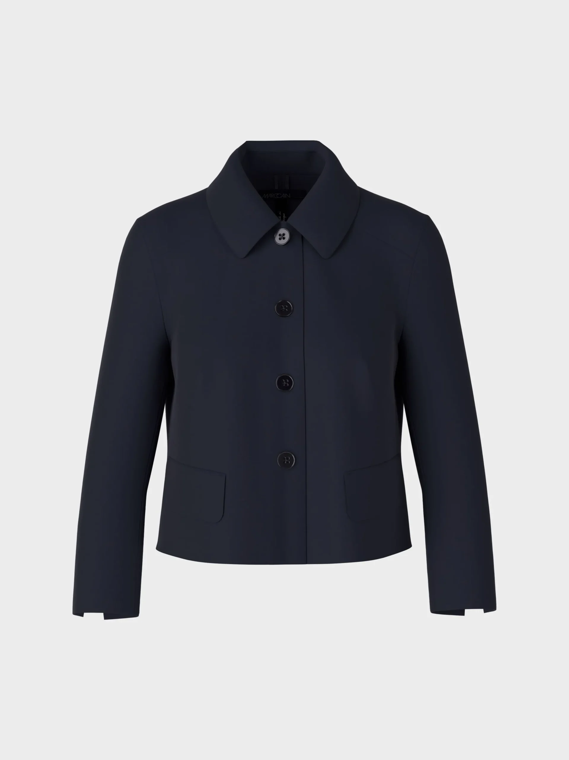 Marc Cain Jacken-KURZJACKE MIT ÄRMELSCHLITZEN midnight blue
