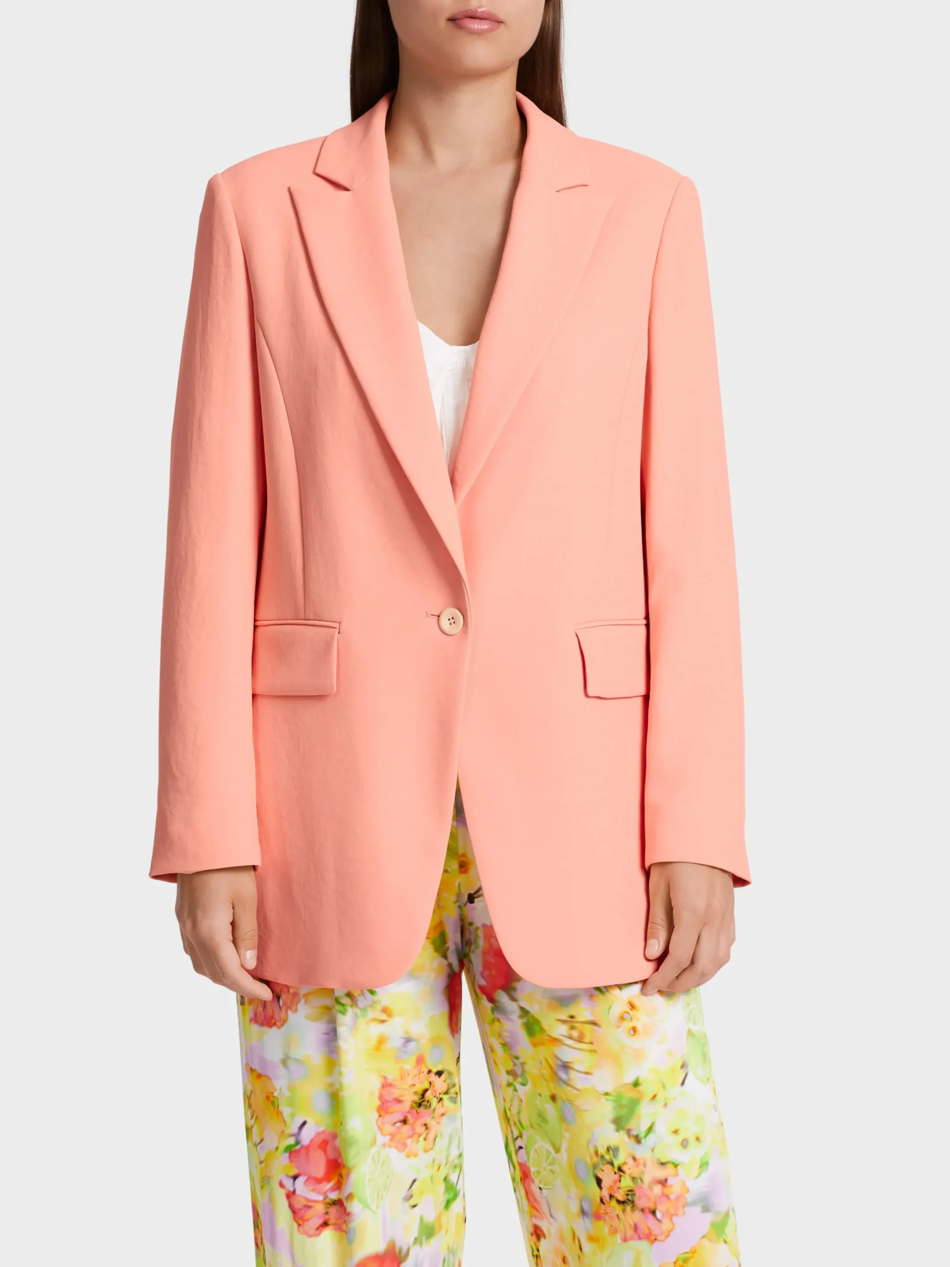 Marc Cain Blazer|Hosenanzüge-LANGER BLAZER deep peach