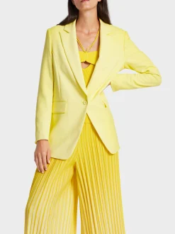 Marc Cain Blazer-LANGER BLAZER pale lemon