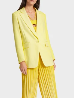 Marc Cain Blazer-LANGER BLAZER pale lemon