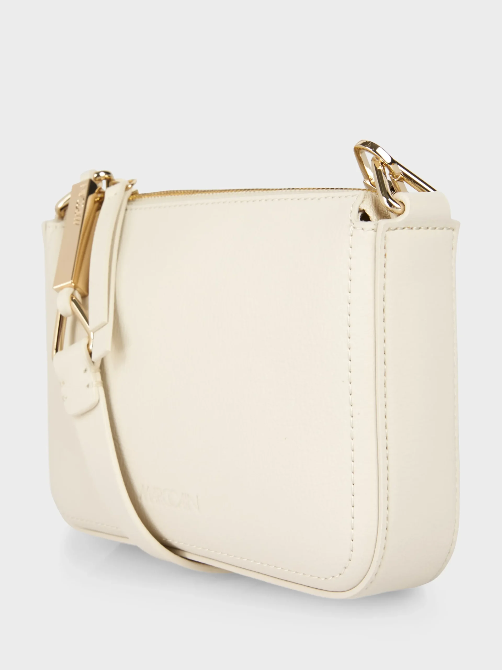 Marc Cain Taschen-LEDER-MINIBAG "RETHINK TOGETHER" smoke