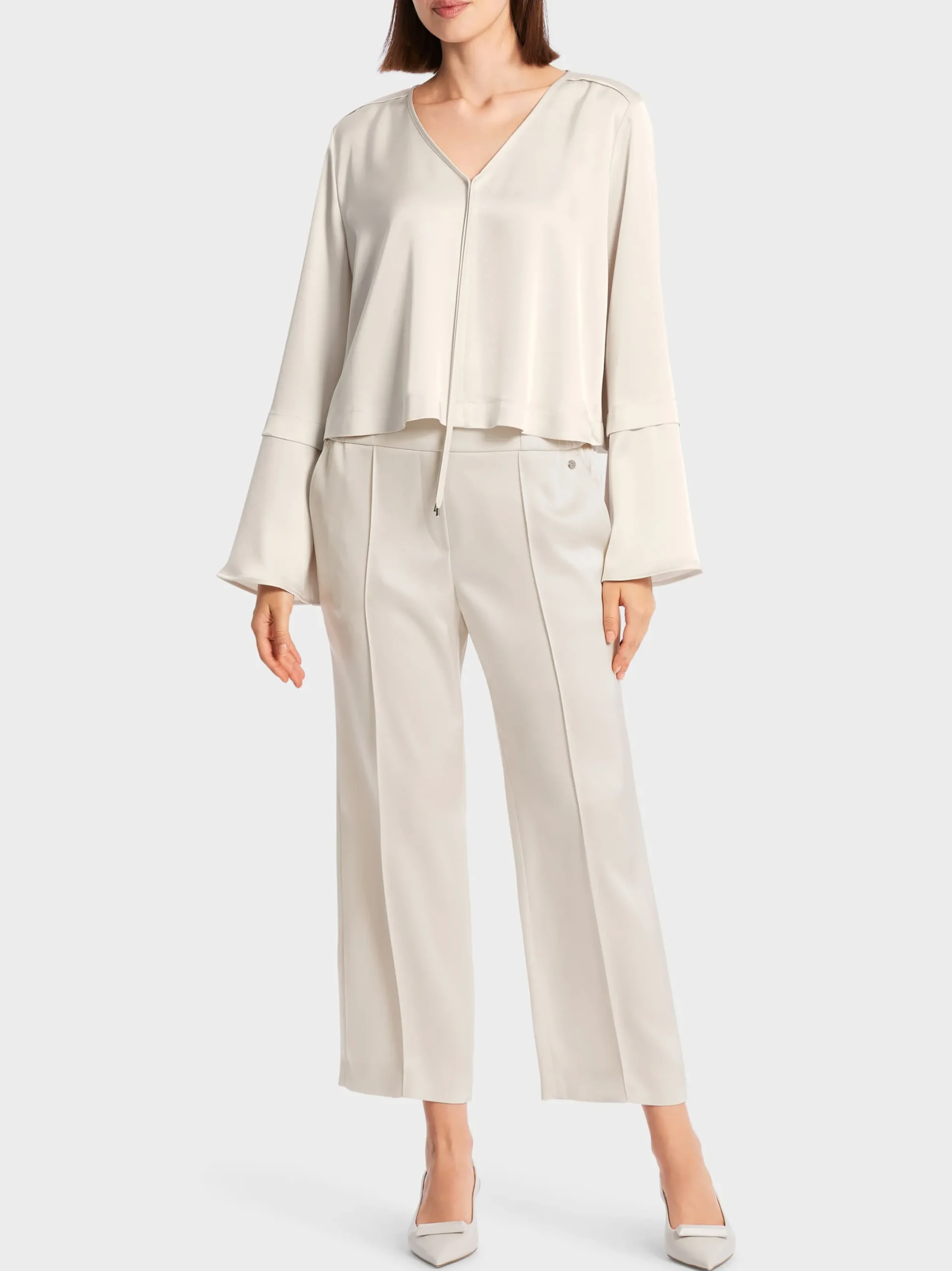 Marc Cain Blusen & Tuniken-LEGERE BLUSE smoke