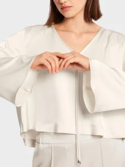 Marc Cain Blusen & Tuniken-LEGERE BLUSE smoke