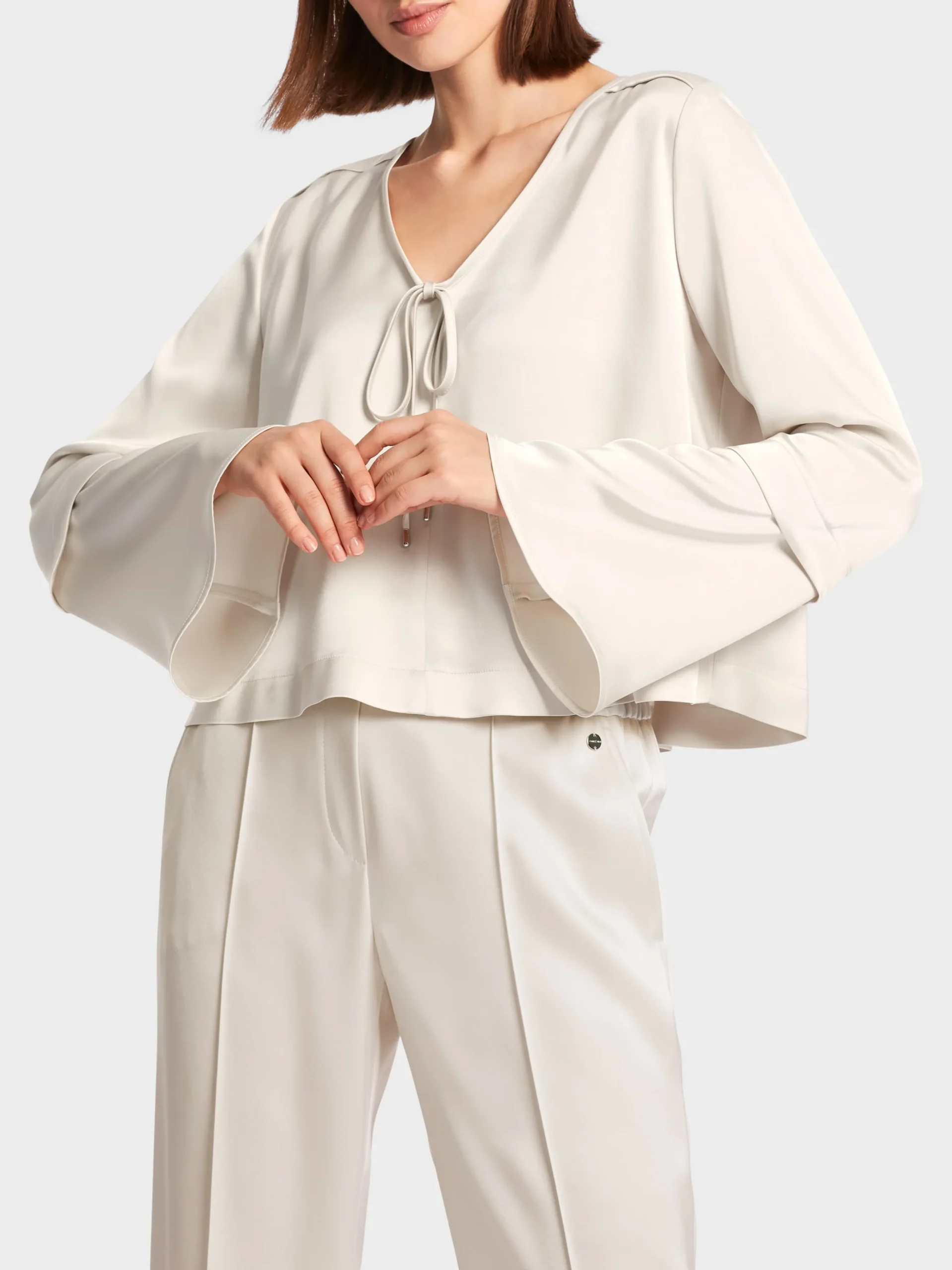 Marc Cain Blusen & Tuniken-LEGERE BLUSE smoke