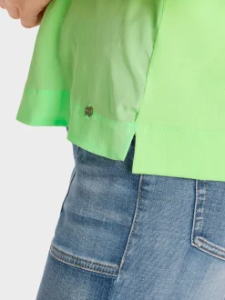 Marc Cain Blusen & Tuniken|Shirts & Tops-LEGERES BLUSENSHIRT light apple green