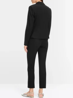 Marc Cain Blazer-LEICHTER BLAZER AUS FEINEM JERSEY black