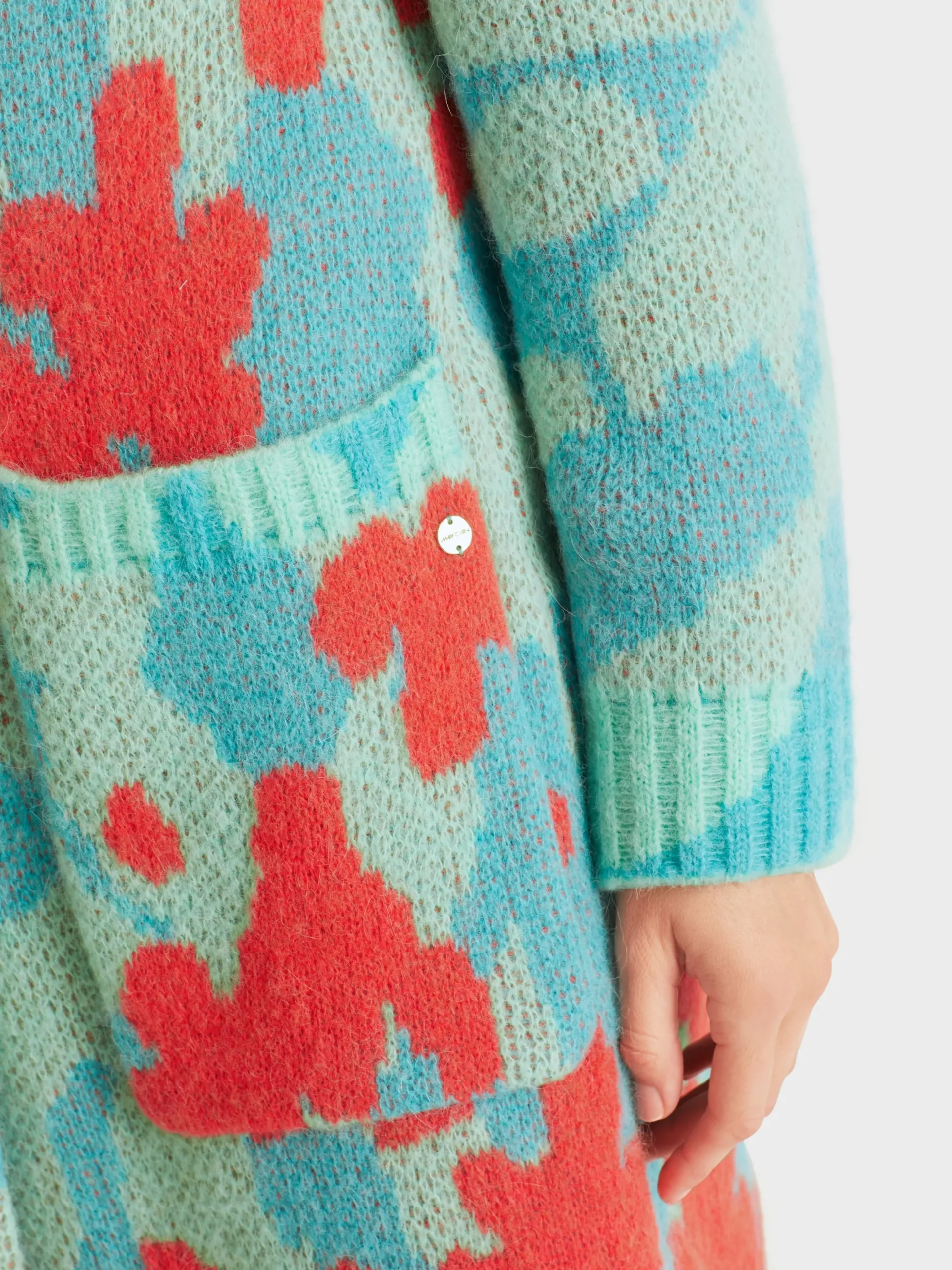 Marc Cain Mäntel & Outdoorjacken|Strick-MANTEL KNITTED IN GERMANY soft malachite