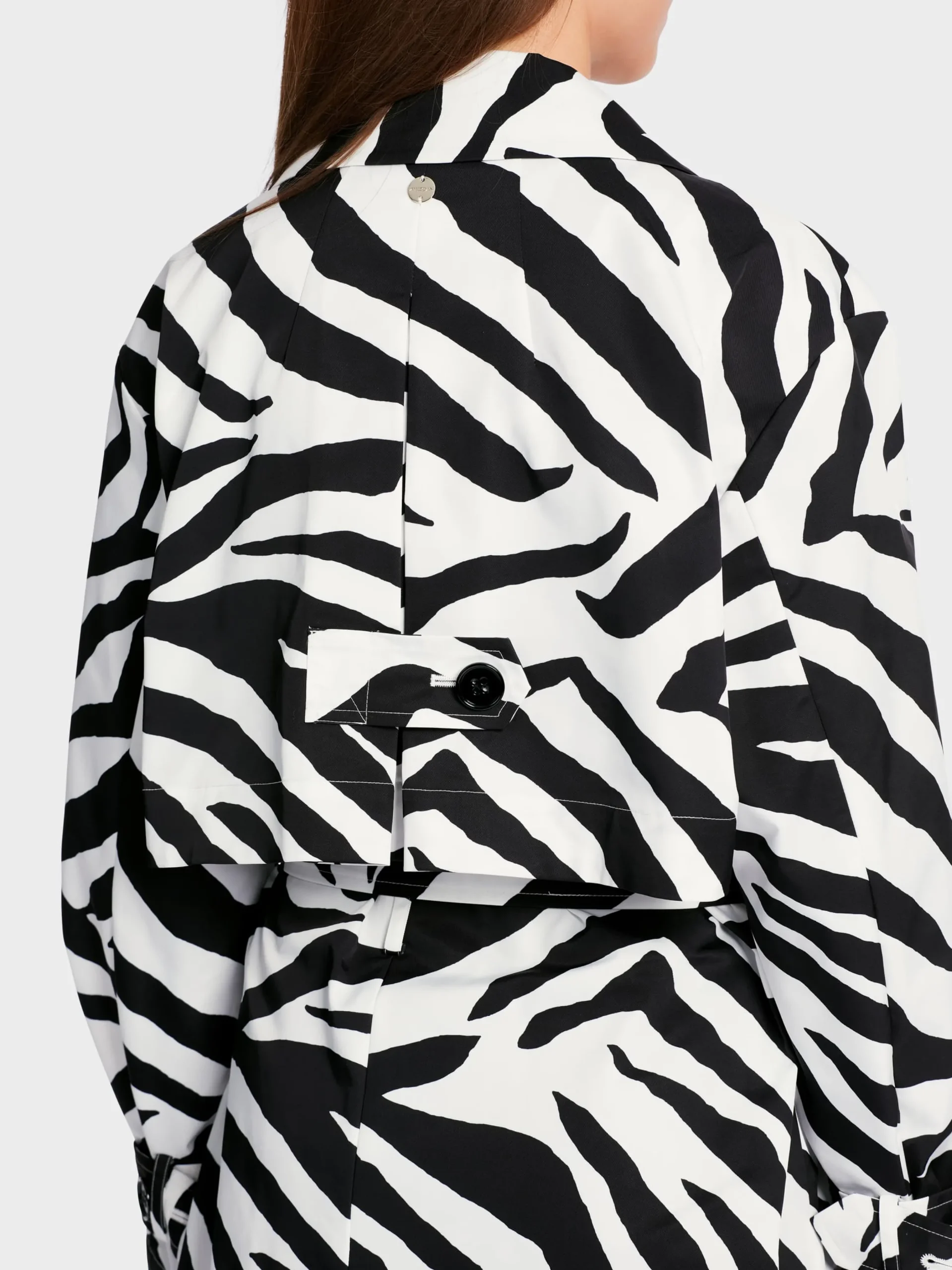 Marc Cain Mäntel & Outdoorjacken-MANTEL MIT ZEBRA-PRINT white and black