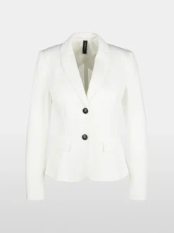 Marc Cain Blazer-MELIERTER BLAZER off-white