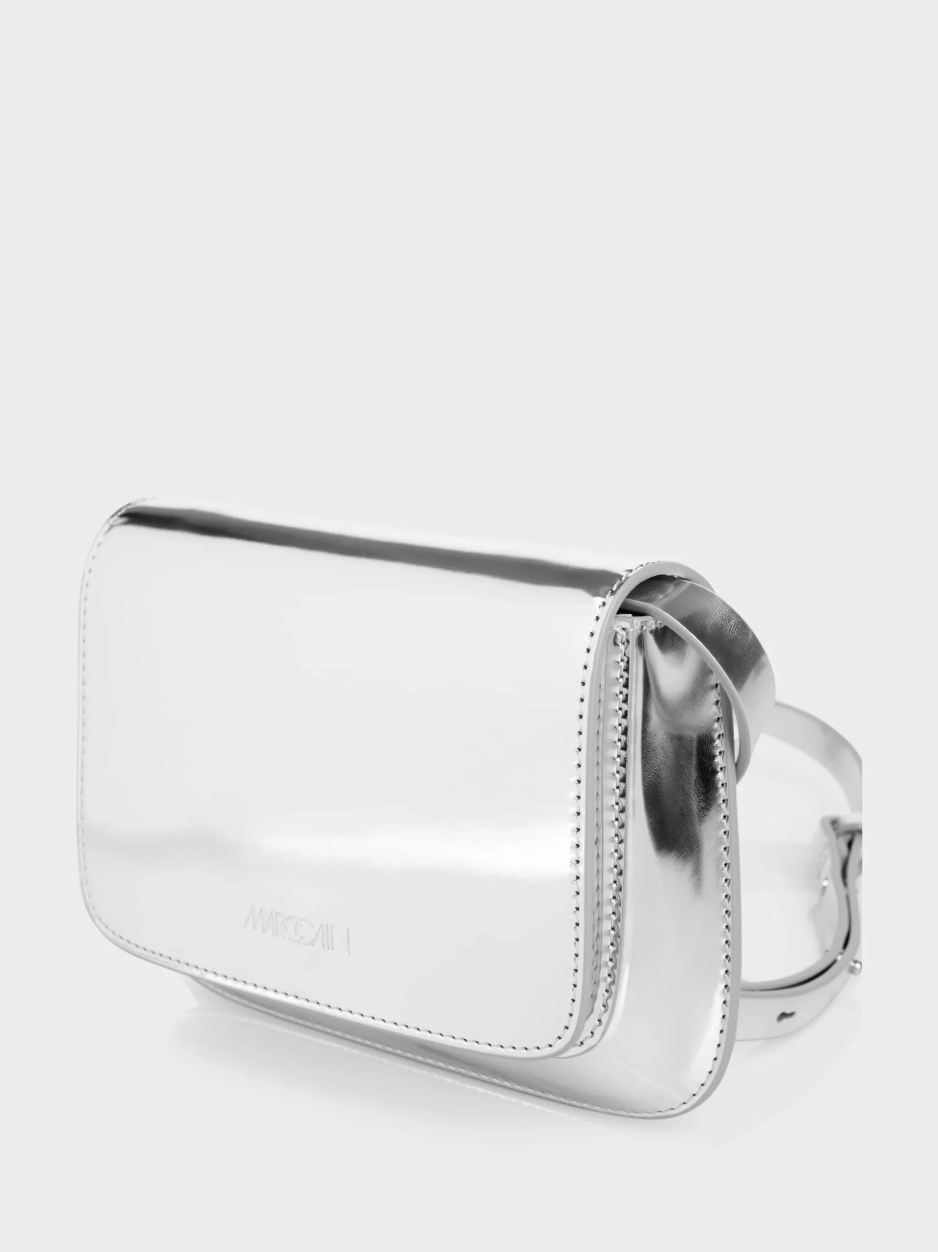 Marc Cain Taschen-MINIBAG MIT KLAPPE silver