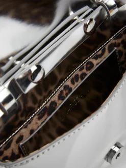 Marc Cain Taschen-MINIBAG MIT KLAPPE silver