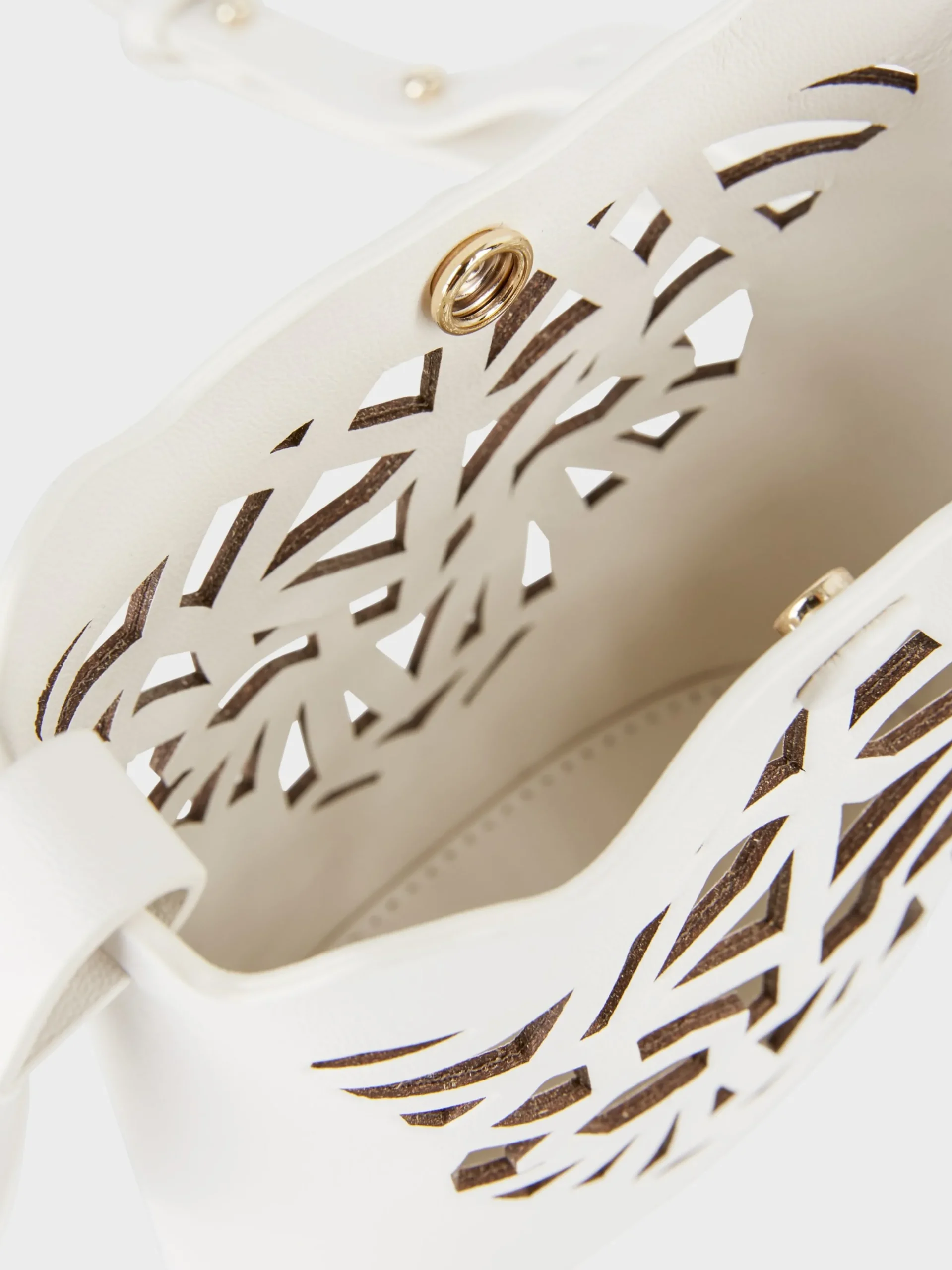 Marc Cain Taschen-MINI-BAG "RETHINK TOGETHER" white