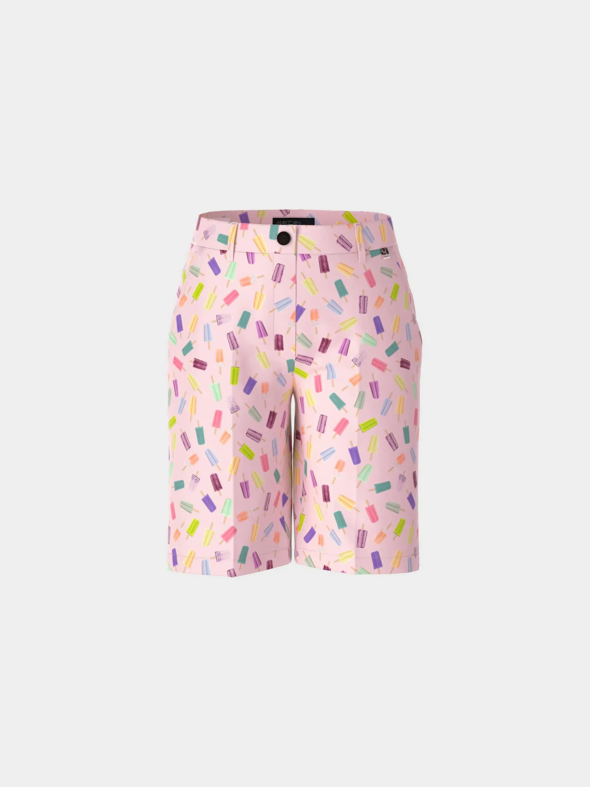 Marc Cain Hosen-MODELL FINIKE – SHORTS IN POP-ART PRINT soft pink