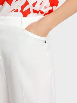 Marc Cain Hosen-MODELL FINIKE – SHORTS MIT STULPEN white